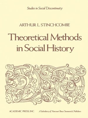 cover image of Theoretical Methods in Social History
